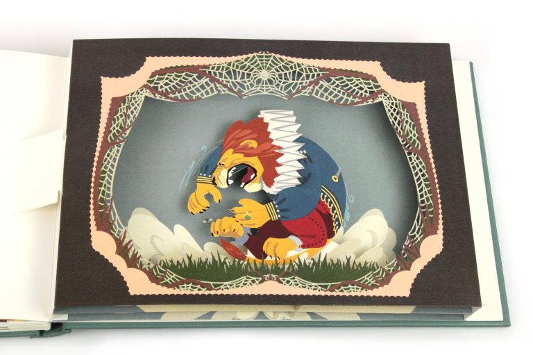 Elas Moras Kunst als Pop up präsentiert